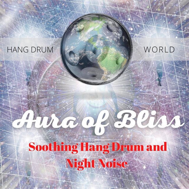 Aura of Bliss: Soothing Hang Drum and Night Noise