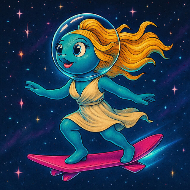 鹹魚衝浪宇宙