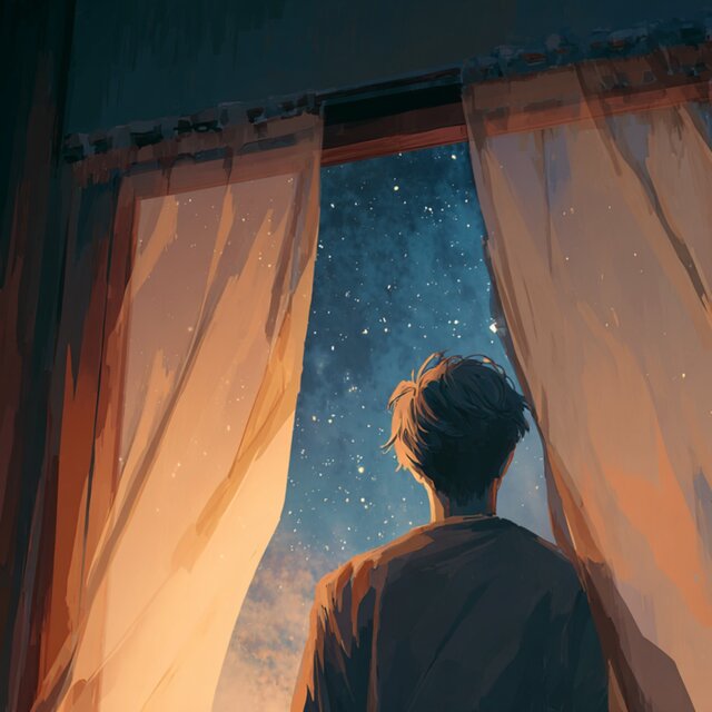 Curtains Half Closed