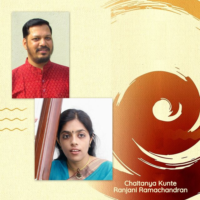 Chaitanya Kunte with Ranjani Ramachandran