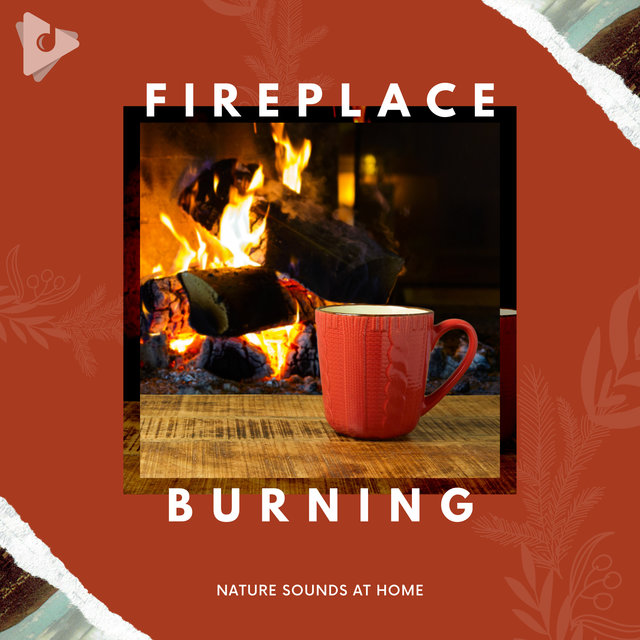 Fireplace Burning