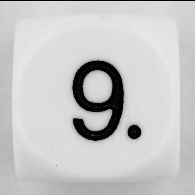 NINE.
