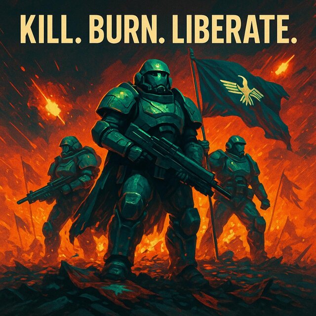 Kill. Burn. Liberate.