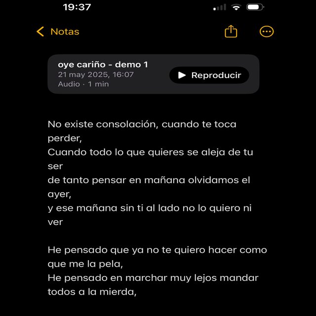 Oye Cariño