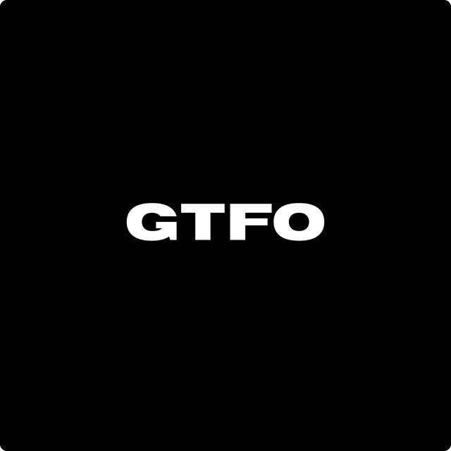 Cover art for album GTFO by Subwoofter