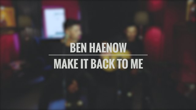 Make It Back to Me (Acoustic)