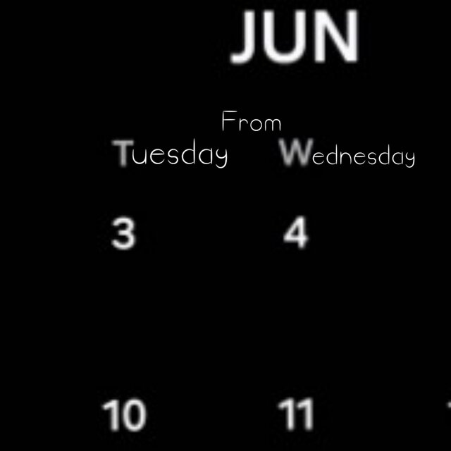 Tuesday From Wednesday