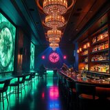 To the bar