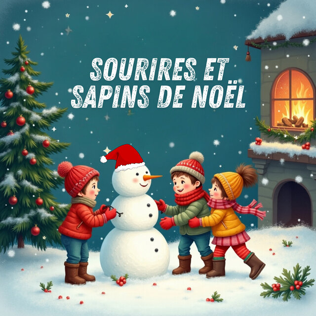 Sourires et Sapins de Noël