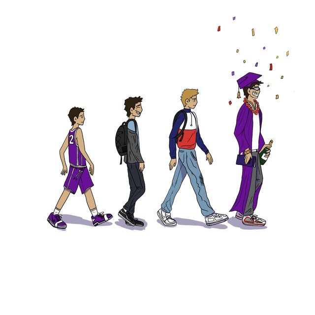 Thru the Years (A High School Story)