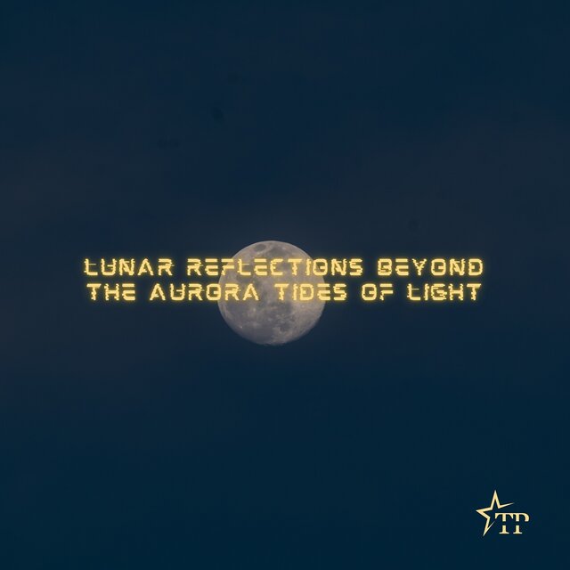 Lunar Reflections Beyond the Aurora Tides of Light
