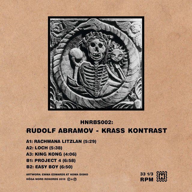 Cover art for album Krass Kontrast by Rudolf Abramov