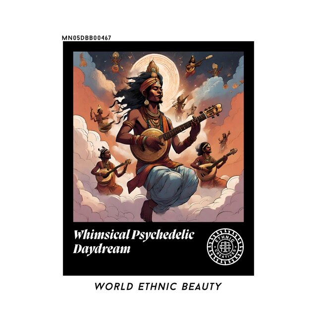 Whimsical Psychedelic Daydream: World Ethnic Beauty