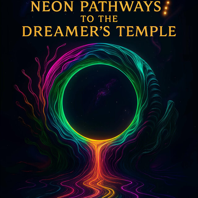 Neon Pathways to the Dreamer’s Temple