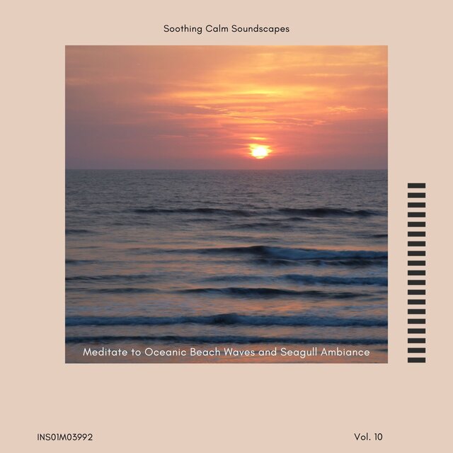 Meditate to Oceanic Beach Waves and Seagull Ambiance - Soothing Calm Soundscapes, Vol. 10