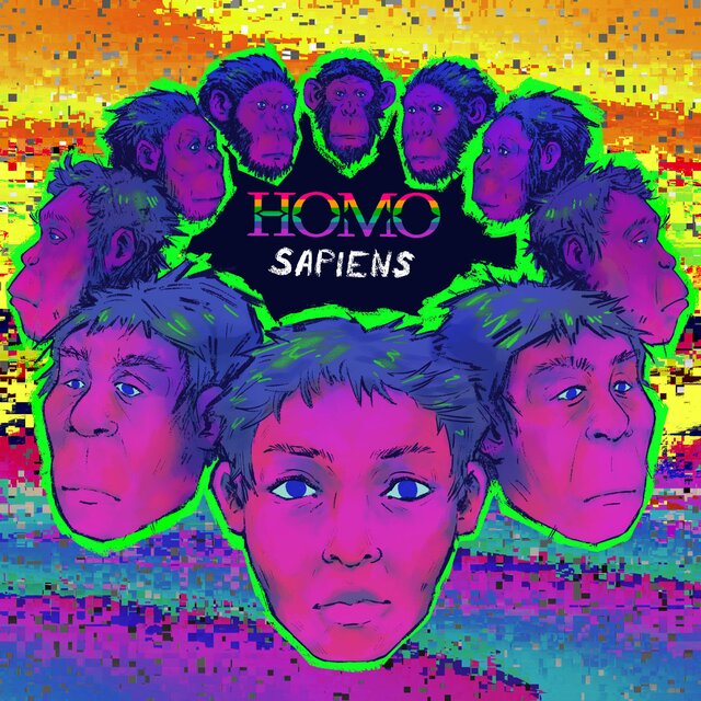 Cover art for album SAPIENS by HOMO