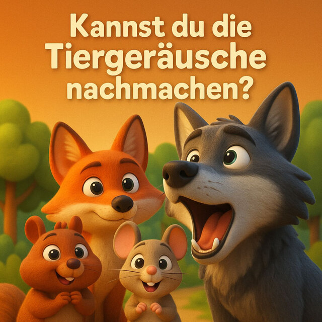 Kannst du die Tiergeräusche nachmachen?