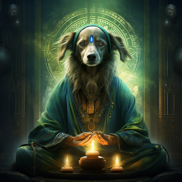 Everlasting Flame Rhythms: Canine Cadence