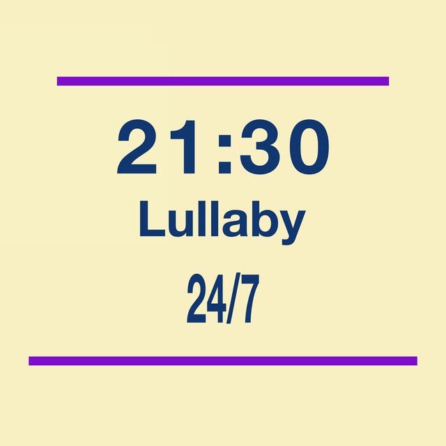 21:30 LULLABY Deep sleep visits with music boxes and waves in the middle of the night