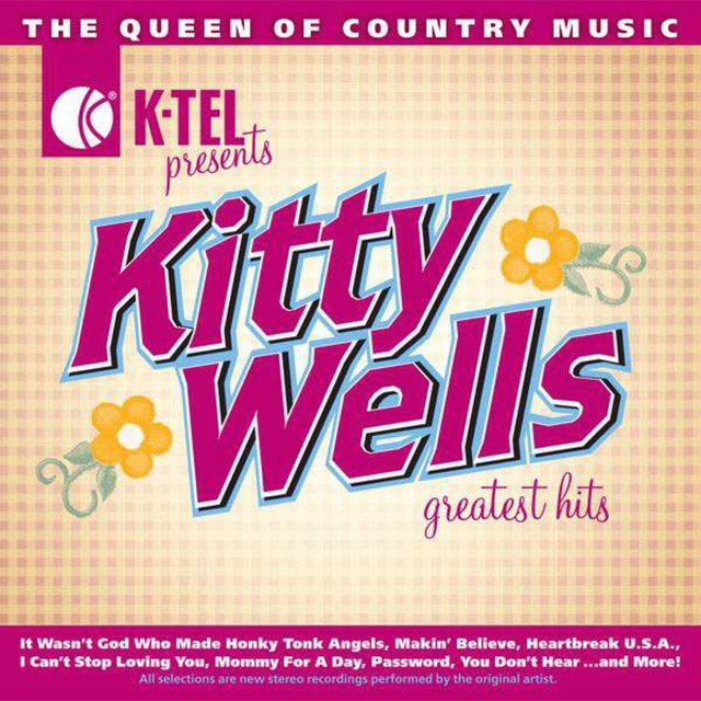 Cover art for album Kitty Wells Greatest Hits - The Queen Of Country (Rerecorded Version) by Kitty Wells