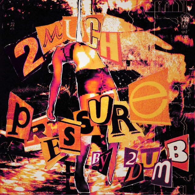 Cover art for album 2MUCHPRESSURE by Julia Wolf, 2DUMB