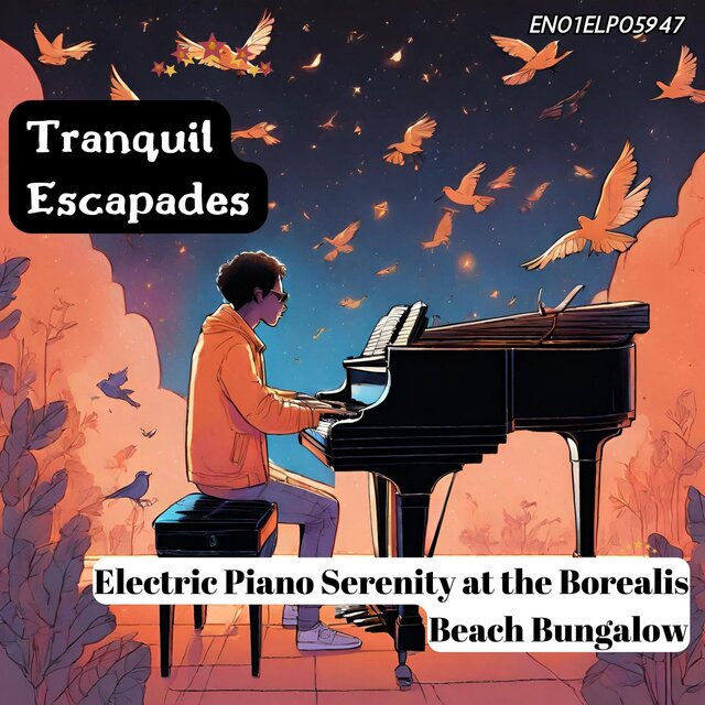 Tranquil Escapades: Electric Piano Serenity at the Borealis Beach Bungalow