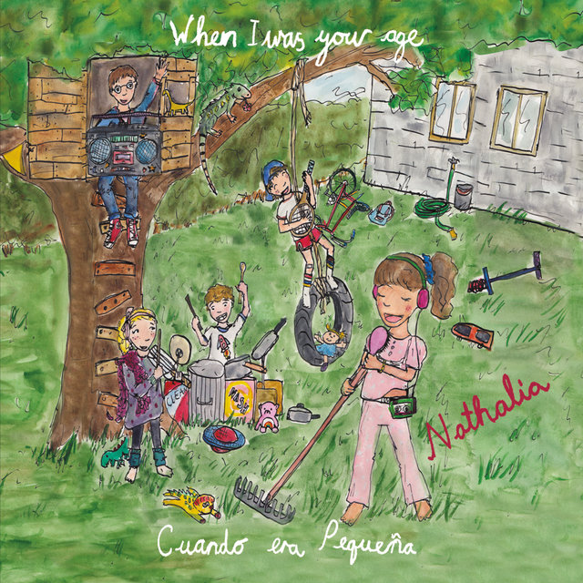 Cover art for album Cuando Era Pequeña by Nathalia