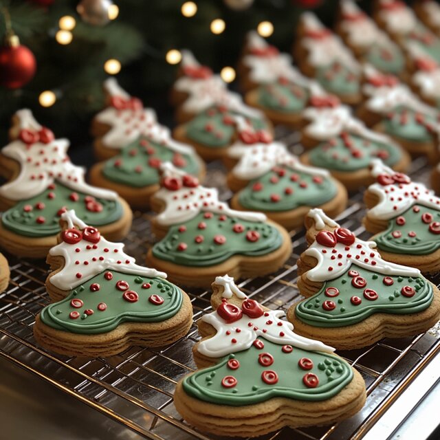 Warm Cookies Baked and Ready