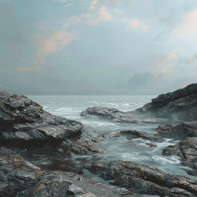 Binaural Sea Harmony: Oceanic Sounds for Yoga
