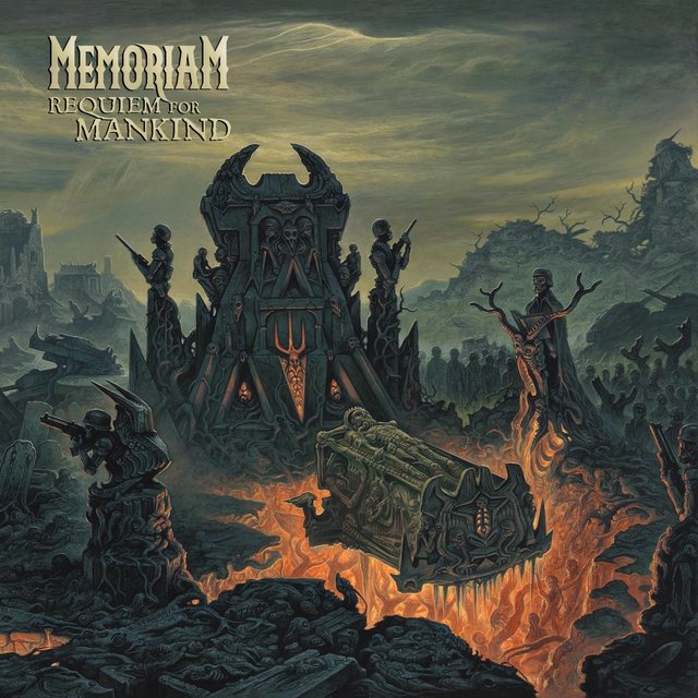 Cover art for album Requiem for Mankind by Memoriam