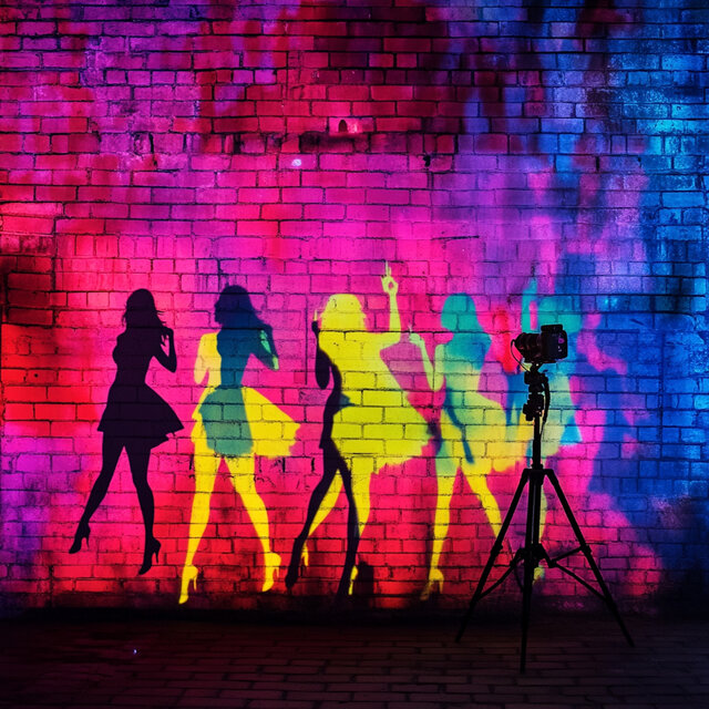 Against the wall