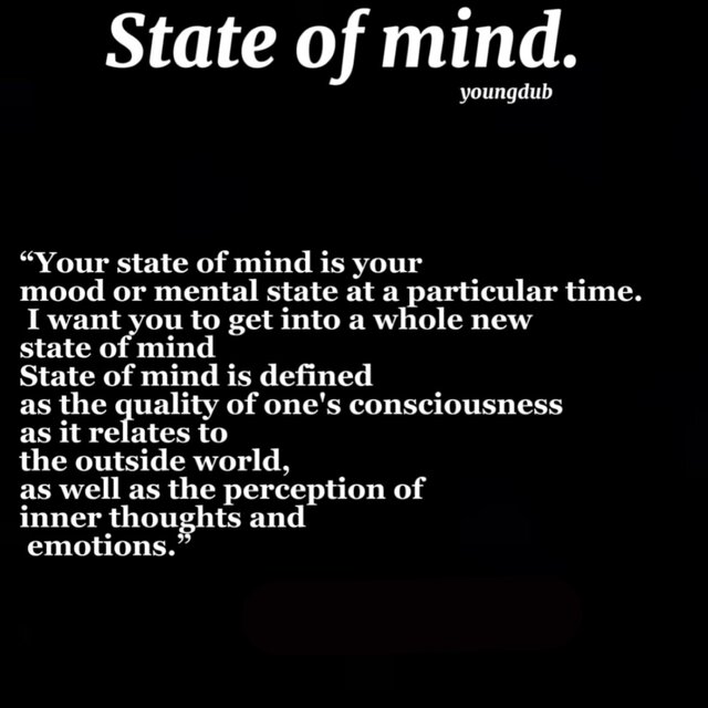 State of mind