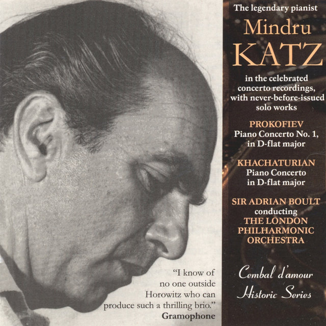 Mindru Katz Plays Prokofiev & Khachaturian