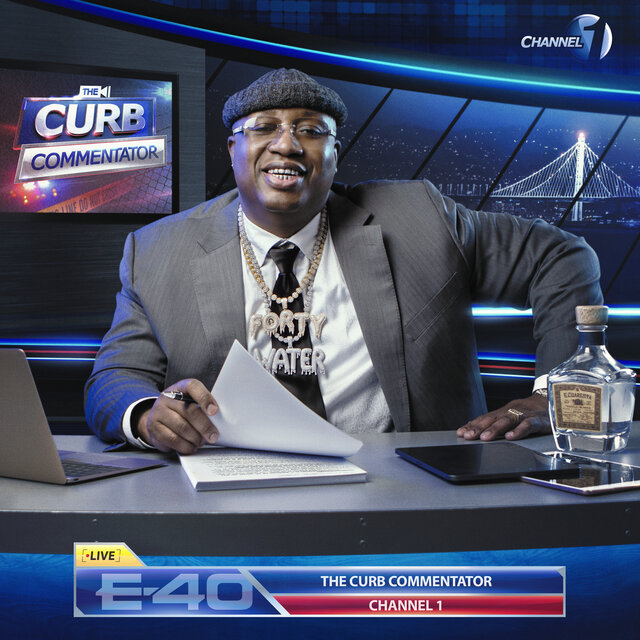 Cover art for album The Curb Commentator Channel 1 by E-40