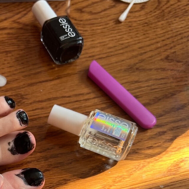 ASMR Doing My Nails & Rambling