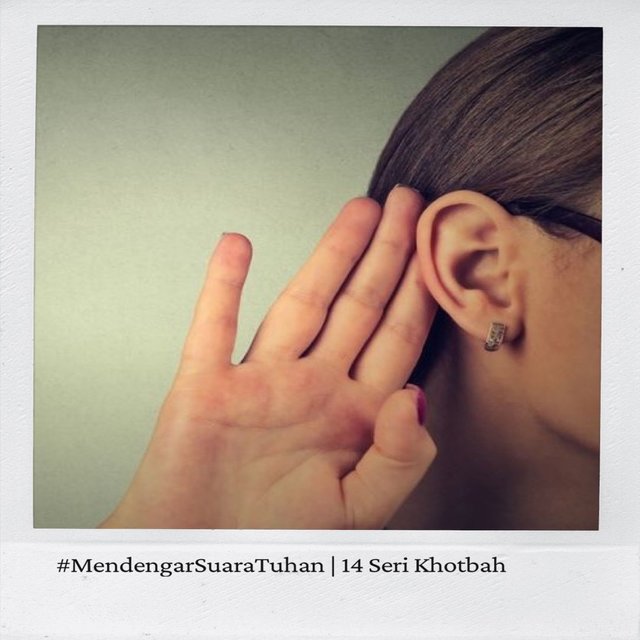 #MendengarSuaraTuhan | 14 Seri Khotbah