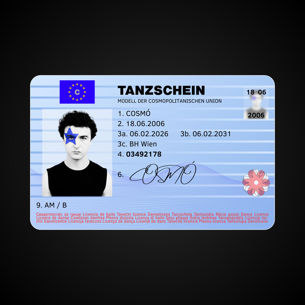 COSMÓ TANZSCHEIN cover artwork
