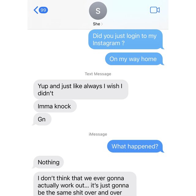 She