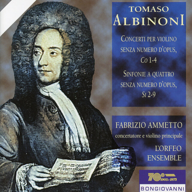 Albinoni: Concerto per violino & Sinfonie a 4