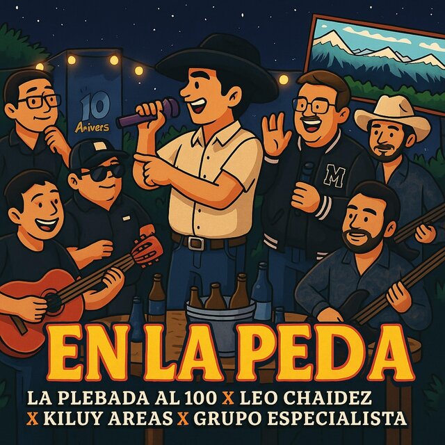 en la peda