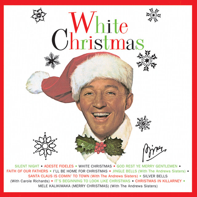 Cover art for album White Christmas by Bing Crosby