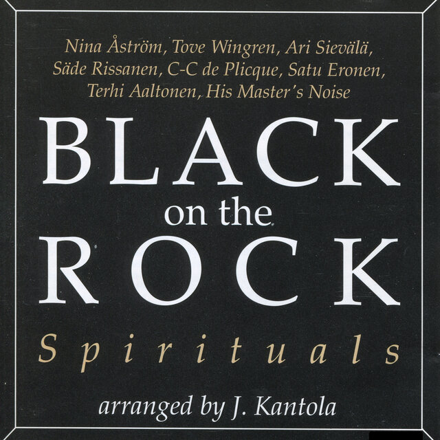 Black on the rock - spirituals