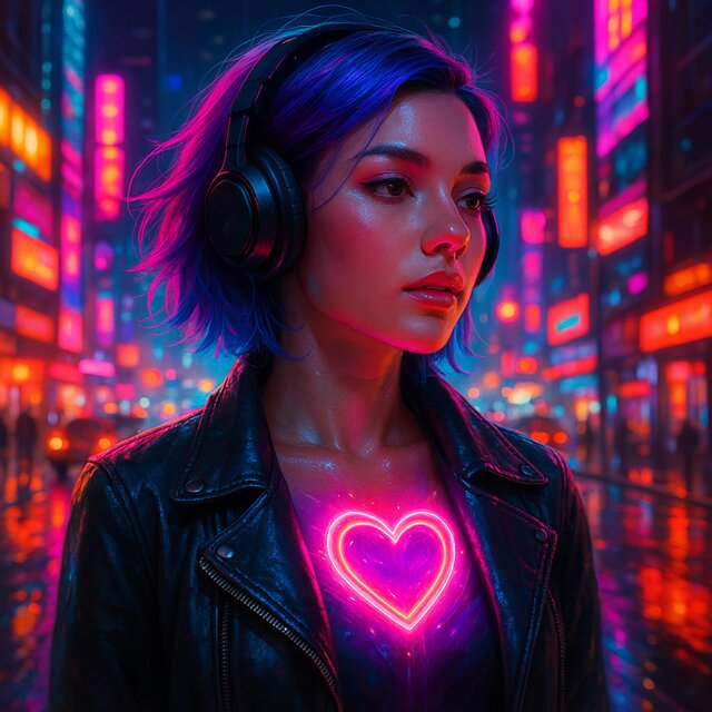 Neon Heartbeat