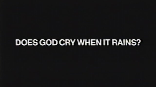 DOES GOD CRY? (Lyric Video)