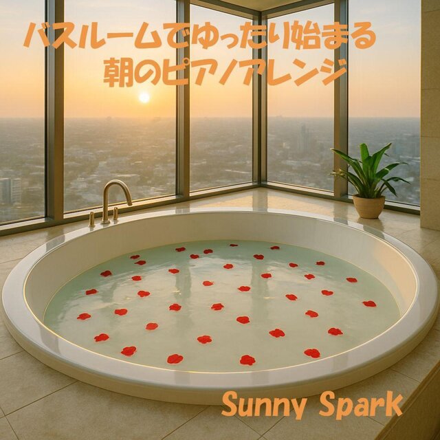 バスルームでゆったり始まる朝のピアノアレンジ