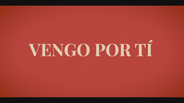 VENGO POR TI
