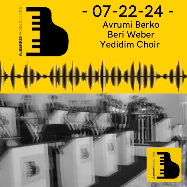 Wedding 7.22.24 Avrumi Berko with Beri Weber & Yedidim Choir