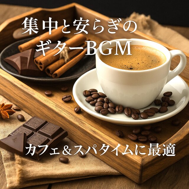 集中と安らぎのギターBGM　カフェ＆スパタイムに最適