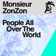 Cover art for album People All over the World by Monsieur ZonZon