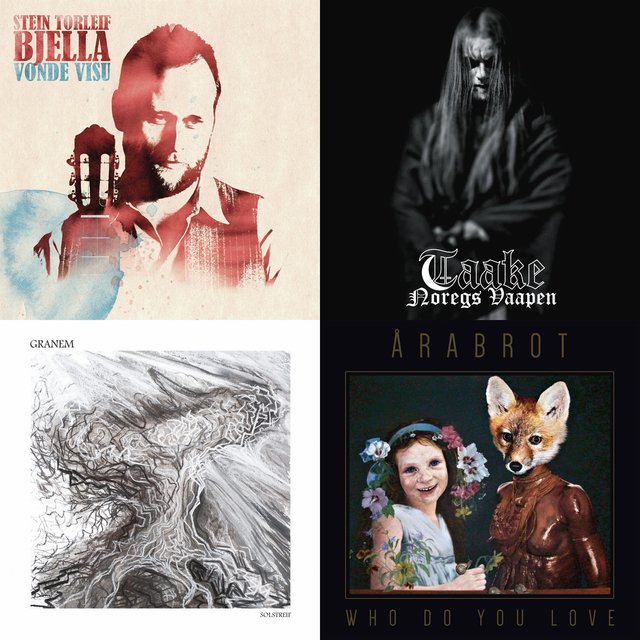 Cover art for album Topp 10 norske album 2010-2019 by User